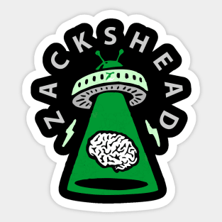 Zacks Head Sticker